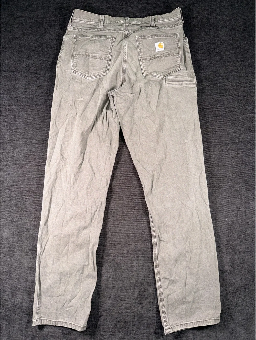 Carhartt Relaxed Fit Men's Pants Size 36x36 Brown Workwear